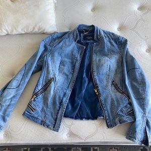 Moto Denim Jacket